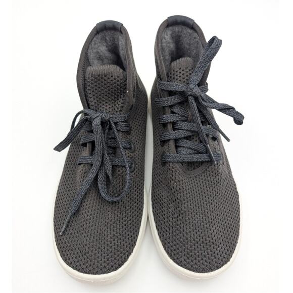 Allbirds Tree Topper High Top Sneaker Shoes Women's Black Size US6 EU35 - Picture 11 of 12